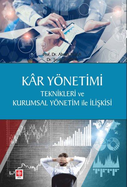 Kar Yönetimi Teknikleri ve Kurumsal Yönetim ile İlişkisi | Ekin Basım Yayın (İnce Kapak)  - Resim 1