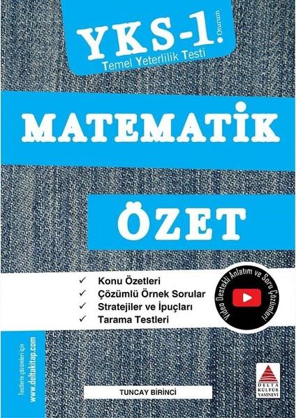 YKS 1.Oturum Matematik Özet | Delta Kültür-Eğitim (İnce Kapak)  - Resim 1