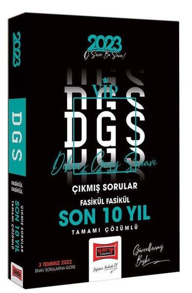 2023 DGS Son 10 Yıl Tamamı Çözümlü Fasikül Fasikül Çıkmış Sınav Soruları | Yargı Yayınları (İnce Kapak)  - Resim 1