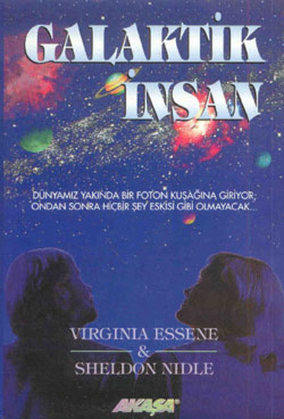 Akaşa Yayın Galaktik İnsan - Virginia Essene kitap kapağı