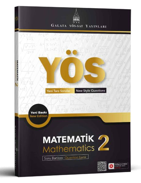 Galata YÖS-SAT Matematik 2 Soru Bankası kitap kapağı