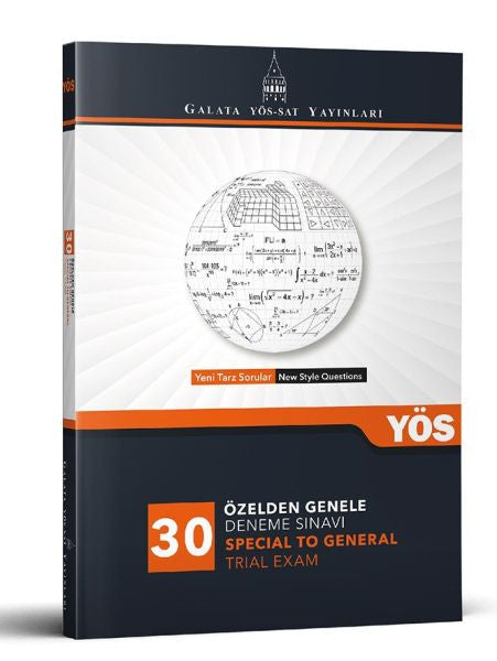Galata YÖS-SAT Özelden Genele Deneme Sınavı kitap kapağı