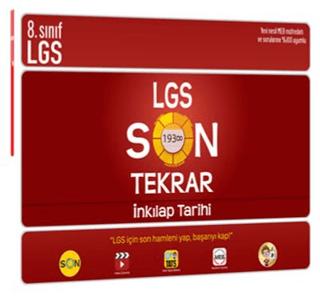 8. Sınıf LGS Son Tekrar İnkılap Tarihi