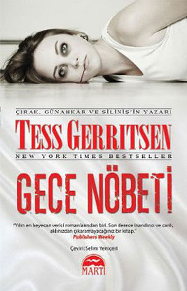 Martı Yayınları Yayınevi Gece Nöbeti - Tess Gerritsen kitap kapağı