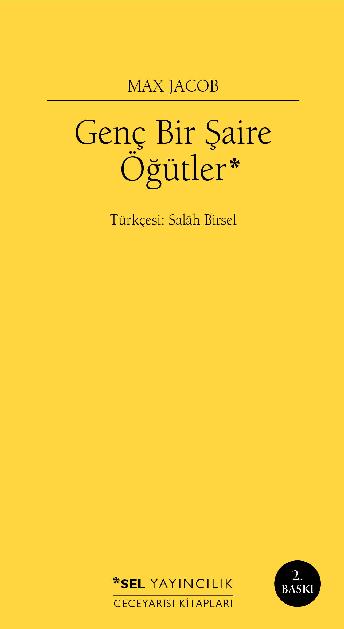 Genç Bir Şaire Öğütler | Sel Yayıncılık