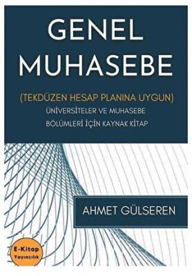 Genel Muhasebe - Ahmet Gülseren kitap kapağı