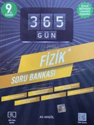 9. Sınıf 365 Gün Fizik Soru Bankası - Ali Akgöl kitap kapağı