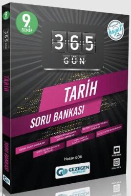 9. Sınıf 365 Gün Tarih Soru Bankası - Hasan Gök kitap kapağı
