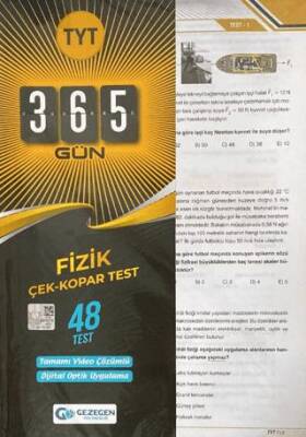Gezegen Yayıncılık TYT 365 Gün Fizik Yaprak Test - Kolektif kitap kapağı