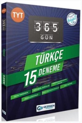 TYT Türkçe 365 Gün 15 Deneme - Kolektif kitap kapağı