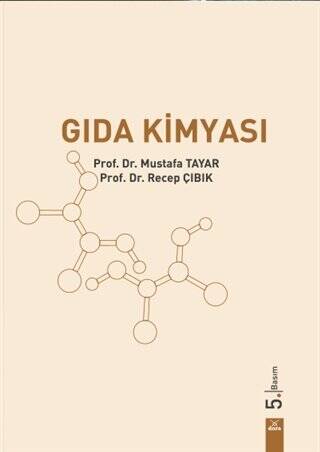 Gıda Kimyası - Prof. Dr. Mustafa Tayyar kitap kapağı