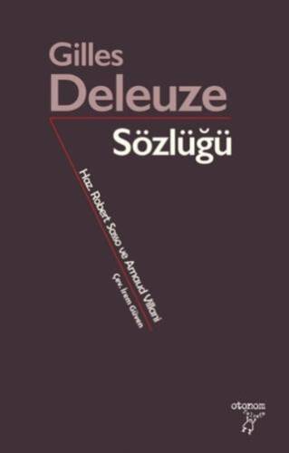 Gilles Deleuze Sözlüğü - Robert Sasso kitap kapağı