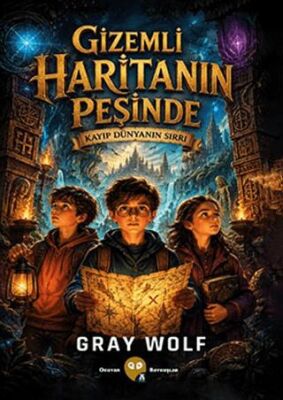 Gizemli Haritanın Peşinde - Gray Wolf kitap kapağı
