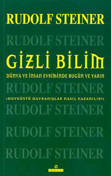 Omega Gizli Bilim - Rudolf Steiner kitap kapağı