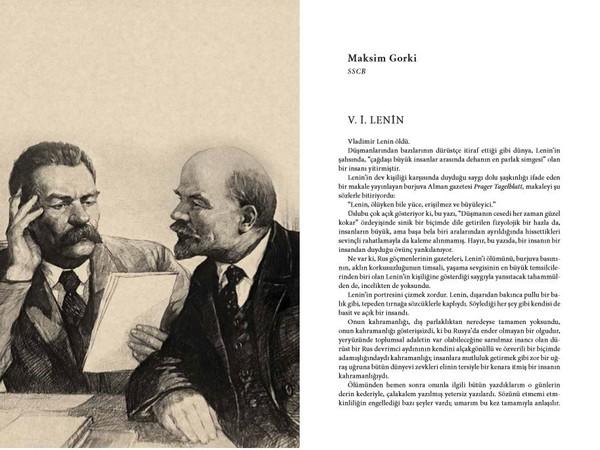 Lenin-Yazarların ve Sanatçıların Gözüyle | Yordam Kitap (Ciltli)  - Resim 2