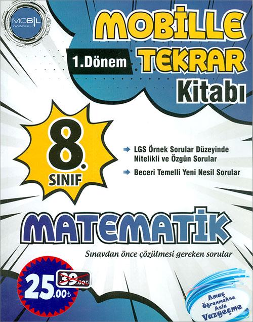 8.Sınıf 1.Dönem Matematik Tekrar Kitabı (Kampanyalı) Mobil Yayıncılık | Mobil Yayıncılık - Resim 1