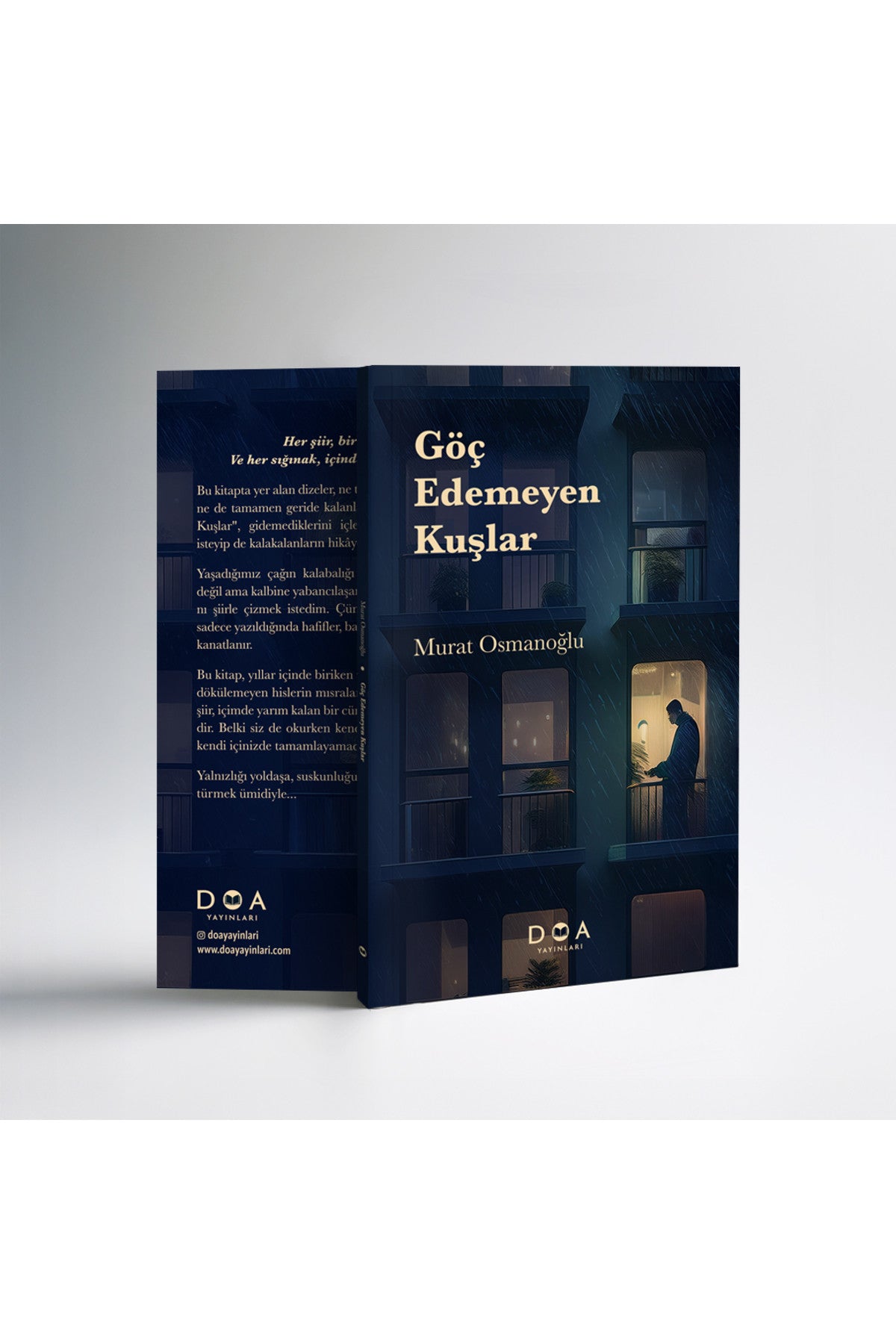 Göç Edemeyen Kuşlar - Murat Osmanoğlu kitap kapağı