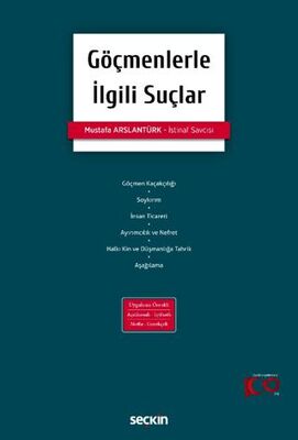 Göçmenlerle İlgili Suçlar - Mustafa Arslantürk kitap kapağı