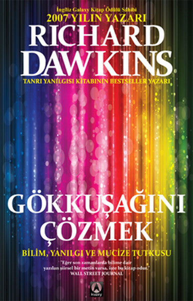 Gökkuşağını Çözmek - Richard Dawkins kitap kapağı