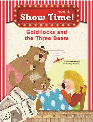 Goldilocks and the Three Bear(SB+WB+MultiROM) STR1 - Amy Gradin kitap kapağı