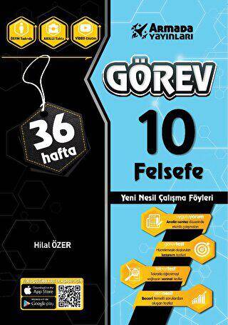Görev 10 Felsefe Yeni Nesil Çalışma Föyleri - Hilal Özer kitap kapağı