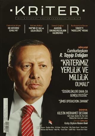Kriter Aylık Siyaset Toplum ve Ekonomi Dergisi Sayı: 1 / Mayıs 2016 | Kriter Aylık Siyaset Toplum ve Ekonomi Dergisi Yayınları (Ciltsiz)  - Resim 1