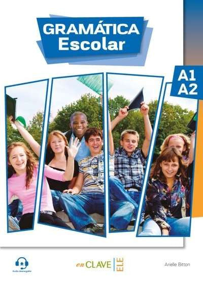 Gramatica escolar A1-A2 +Audio descargable - Arielle Bitton kitap kapağı