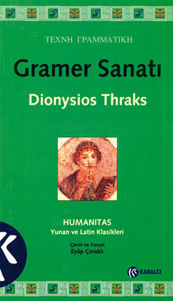 Kabalcı Yayınevi Gramer Sanatı - Dionysios Thraks kitap kapağı