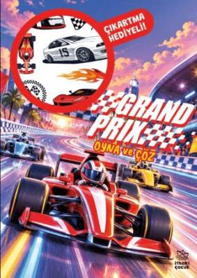 Grand Prix - Oyna ve Çöz Çıkartmalı Etkinlik Kitabı - Kolektif kitap kapağı
