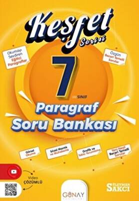 7. Sınıf Paragraf Keşfet Soru Bankası - Kolektif kitap kapağı