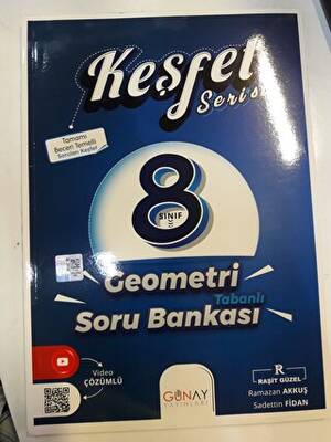 8. Sınıf Keşfet Serisi Geometri Tabanlı Soru Bankası - Kolektif kitap kapağı