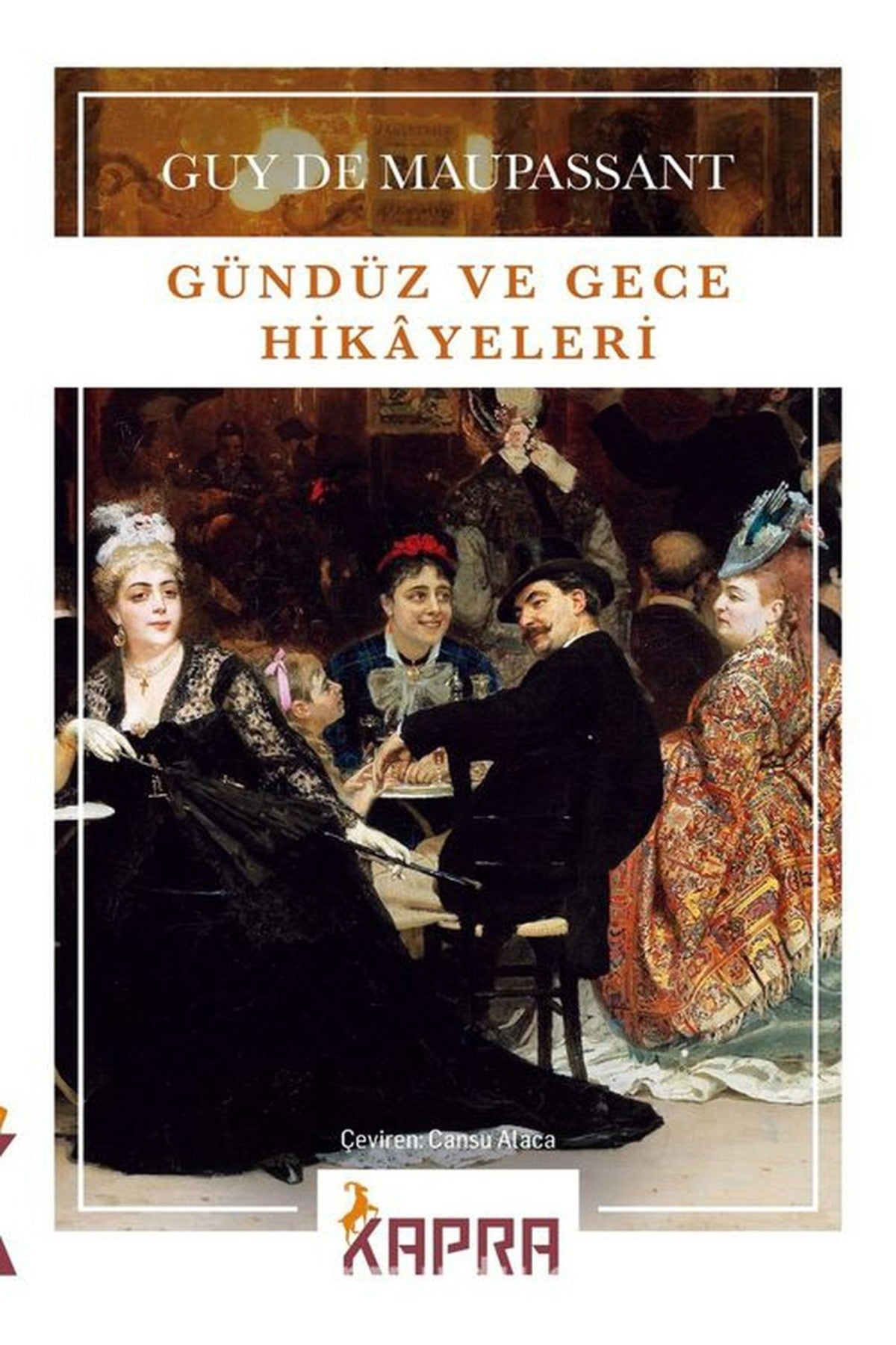 Gündüz ve Gece Hikayeleri - Guy de Maupassant kitap kapağı
