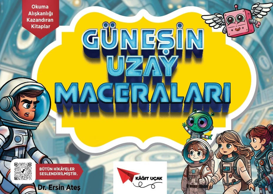 Güneş'in Uzay Maceraları kitap kapağı