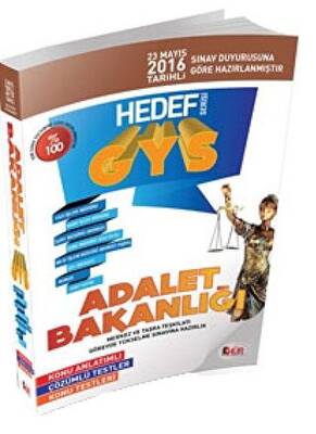 Gys Adalet Bakanlığı Konu Anlatımlı Hür Yayınları - Kolektif kitap kapağı
