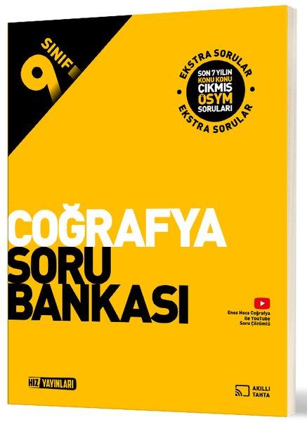 9. Sınıf Coğrafya Soru Bankası | Hız Yayınları (İnce Kapak)  - Resim 1