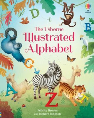 Illustrated Alphabet | Usborne (Ciltsiz)  - Resim 1