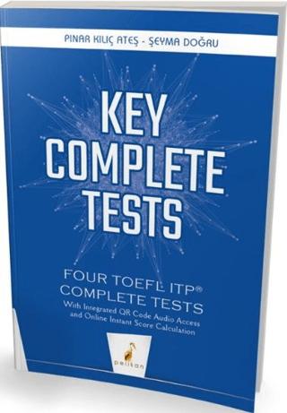 Key Complete Tests Four TOEFL ITP Complete Tests | Pelikan Tıp Teknik Yayıncılık (Ciltsiz)  - Resim 1
