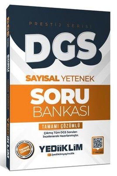 2026 DGS Prestij Serisi Sayısal Yetenek Tamamı Çözümlü Soru Bankası | Yediiklim Yayınları (İnce Kapak)  - Resim 1