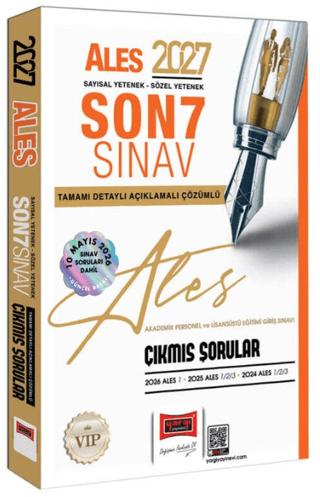 2027 ALES Sayısal-Sözel Yetenek Son 7 Sınav Tamamı Çözümlü Çıkmış Sorular | Yargı Yayınevi (Ciltsiz)  - Resim 1
