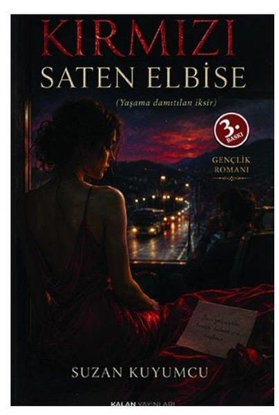 Kırmızı Saten Elbise | Kalan Yayınları (İnce Kapak)  - Resim 1