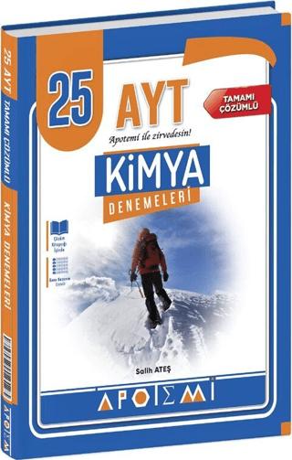YKS AYT Deneme 25'li Kimya | Apotemi Yayınları (Ciltsiz)  - Resim 1