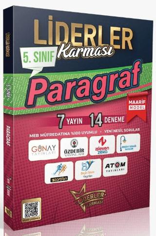 5. Sınıf Paragraf Denemeleri | Liderler Karması Yayınları (Ciltsiz)  - Resim 1