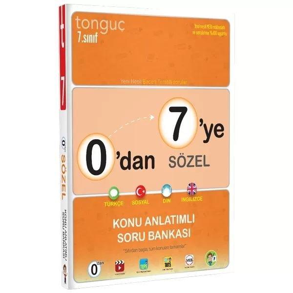 0'dan 7'ye Sözel Konu Anlatımlı Soru Bankası | Tonguç Akademi (İnce Kapak)  - Resim 1