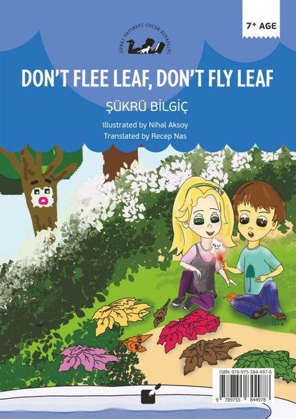 Don't Flee Leaf Don't Fly Leaf - Kaçma Yaprak Uçma Yaprak | Öteki Yayınevi (İnce Kapak)  - Resim 1