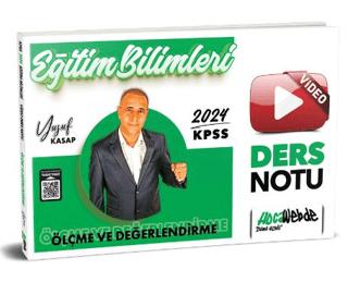 2024 KPSS Eğitim Bilimleri Ölçme ve Değerlendirme Video Ders Notu | HocaWebde Yayınları (Ciltsiz)  - Resim 1