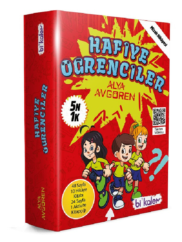 Hafiye Öğrenciler Hikaye Seti (3. Sınıf) kitap kapağı