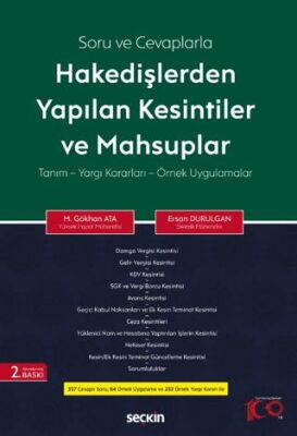 Hakedişlerden Yapılan Kesintiler ve Mahsuplar - M. Gökhan Ata kitap kapağı