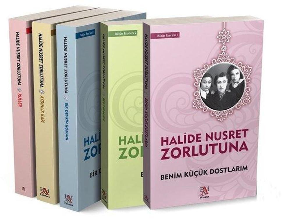 Halide Nusret Zorlutuna Seti-5 Kitap Takım | Panama Yayıncılık