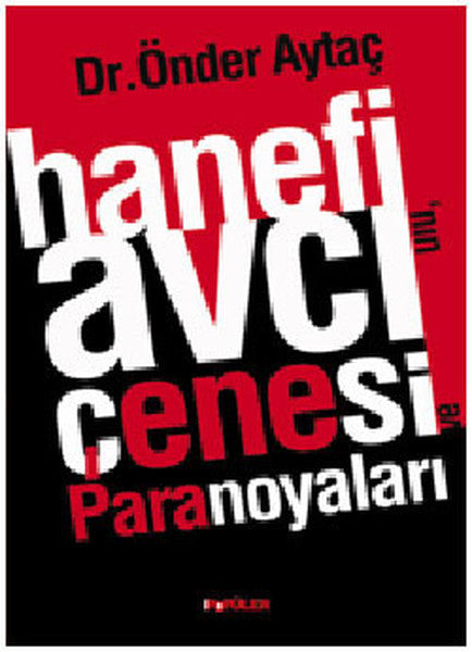 Hanefi Avcı'nın Çenesi ve Paranoyaları - Önder Aytaç kitap kapağı