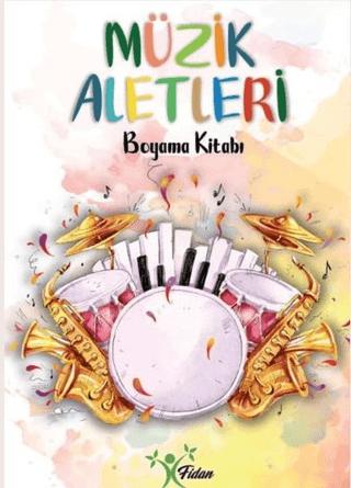 Müzik Aletleri - Boyama Kitabı | Fidan (Ciltsiz)  - Resim 1